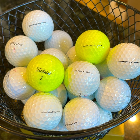 Titleist Other - 🔥TITLEIST PRO-V1 & PROV-1X  GOLF BALLS 2 DOZ , EXCELLENT CONDITION EUC LIKE NEW